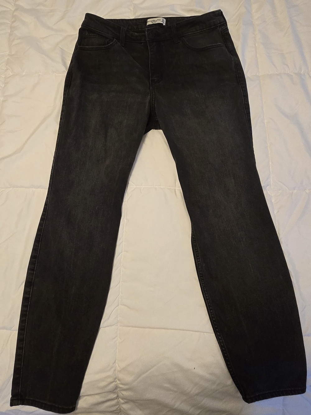 Abercrombie & Fitch Black Skinny High Rise Jeans Size 30